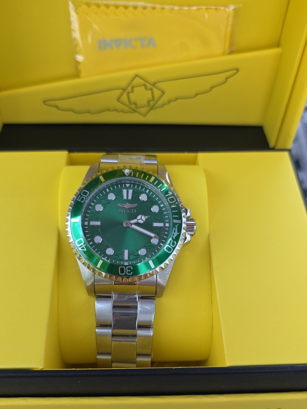 545.  Invicta Pro Diver Crestcore Men's Watch - 43mm. Steel (49695)